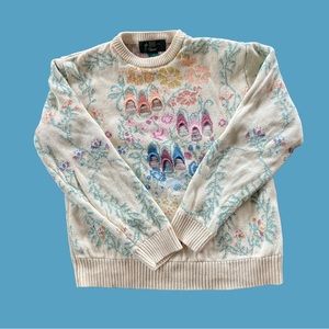 Vintage 80s Orvis Pastel Sweater 🔥